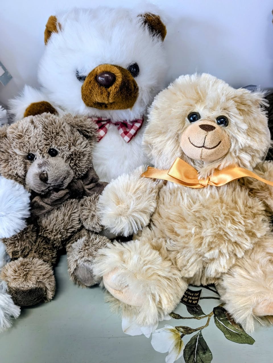 Teddy bears and plush